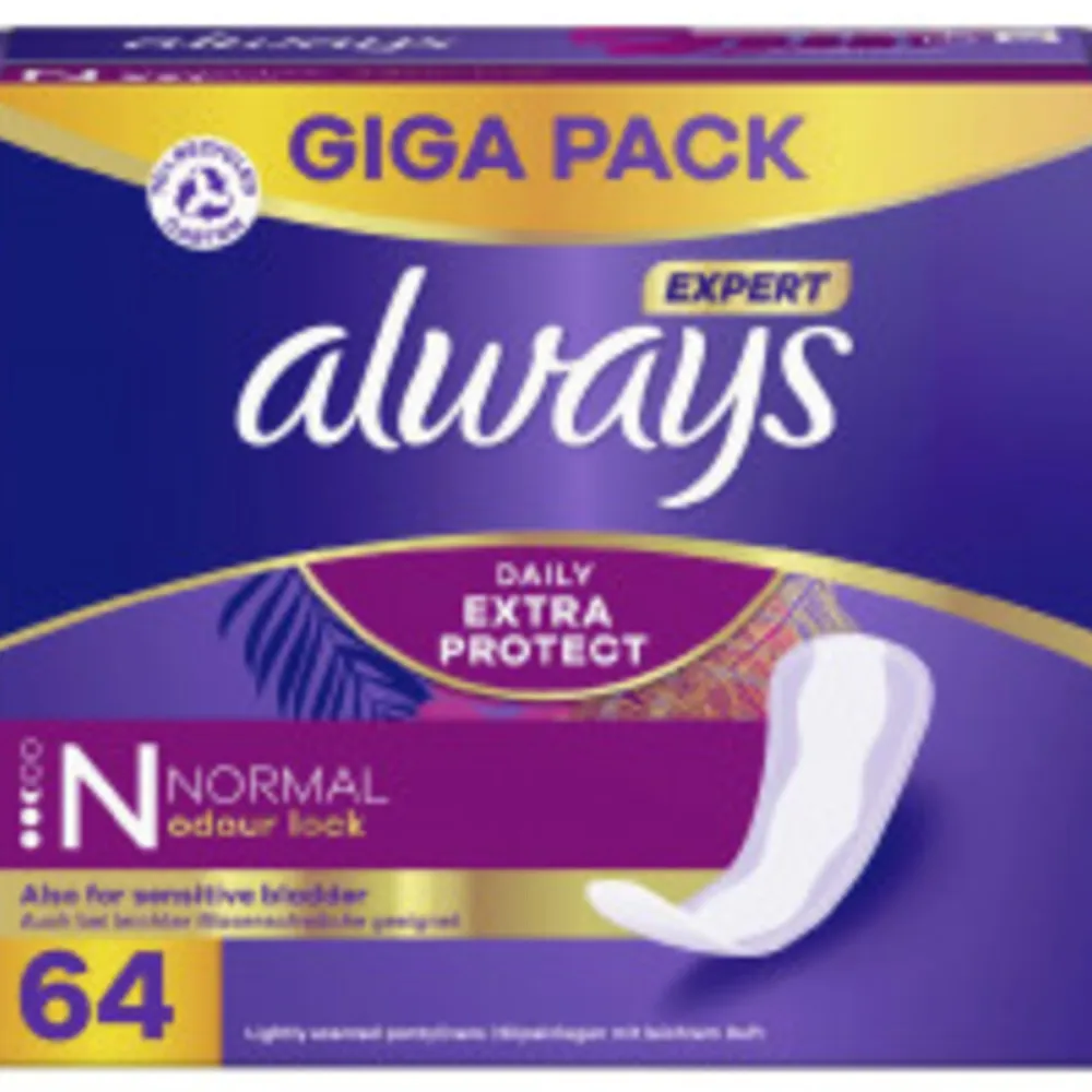Always 4x Extra Protect Inlegkruisjes Normal 64 stuks