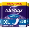 Always 4x Inlegkruisjes Long Plus 58 stuks