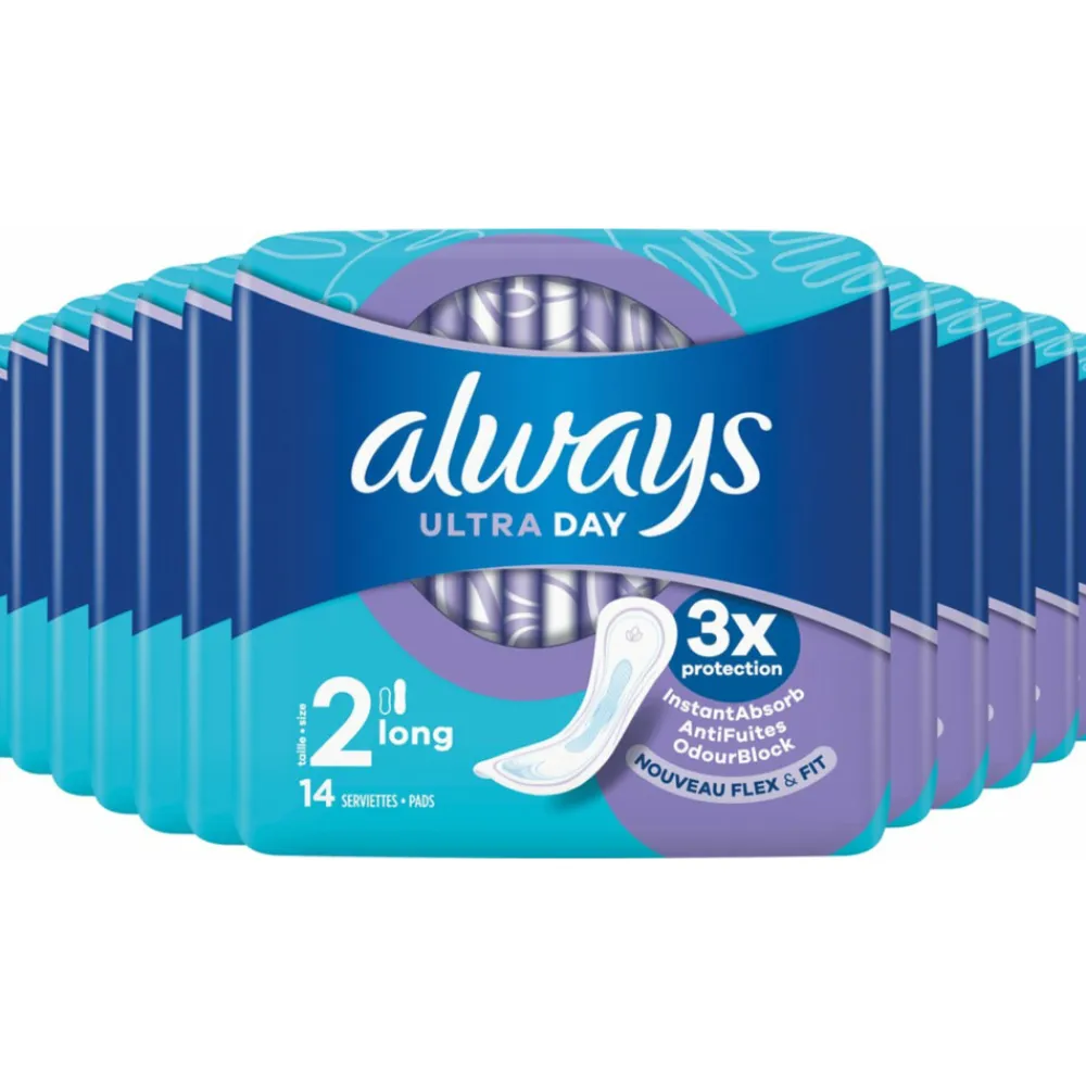 Always 12x Maandverband Ultra Long 14 stuks