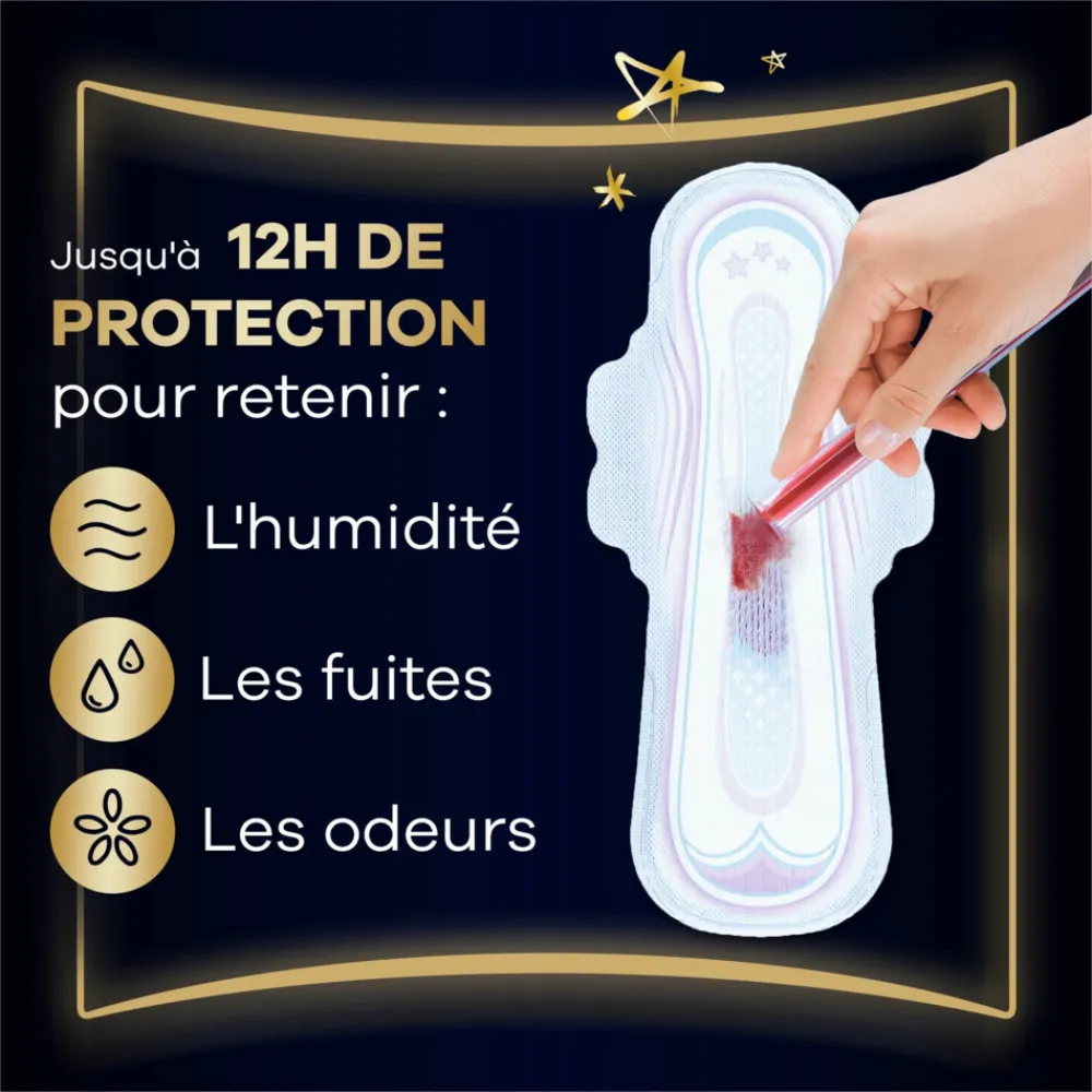 Always 8x Maandverband Ultra Secure Night Extra 16 stuks