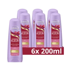 Andrélon 6x Conditioner Levendige Kleur 200 ml