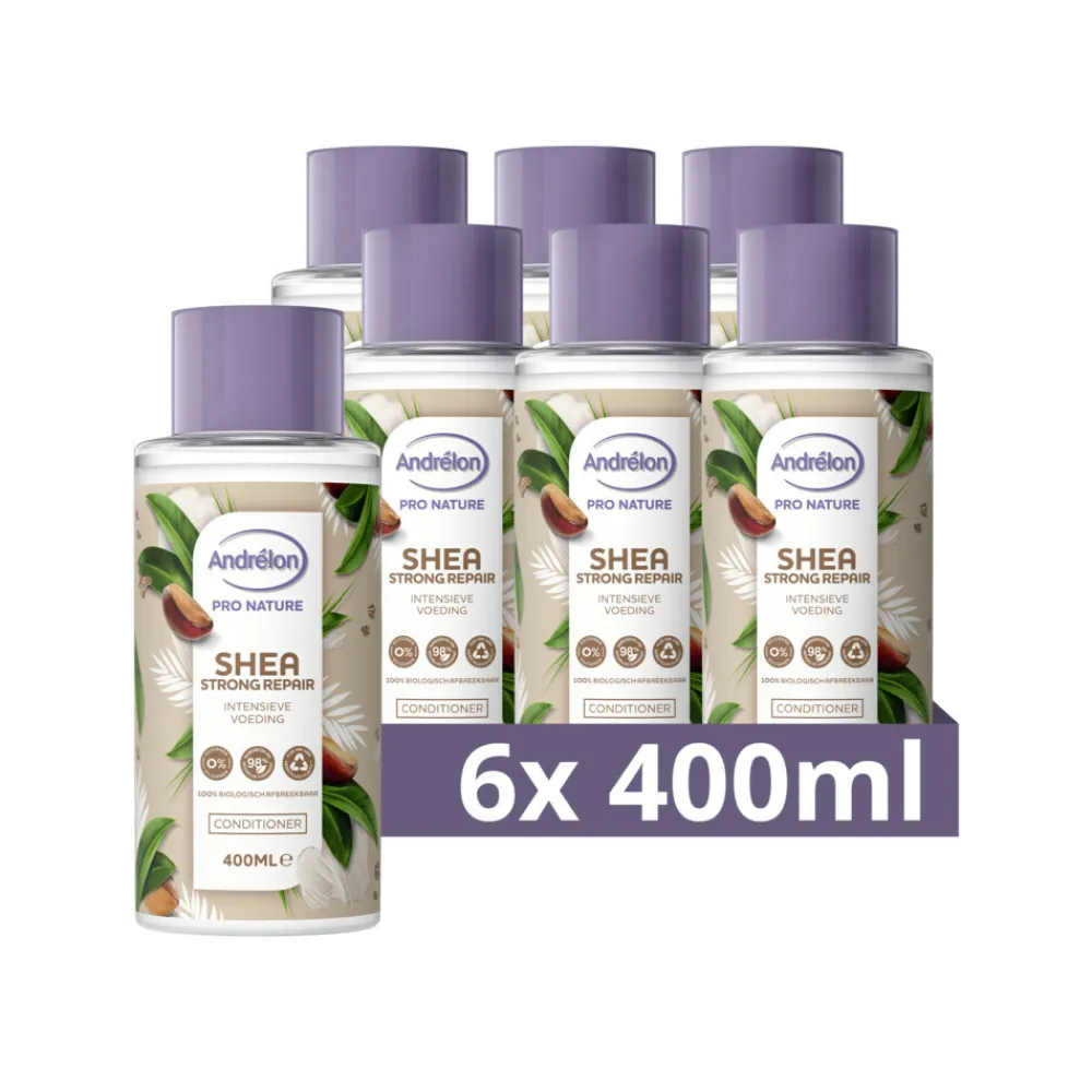 Andrélon 6x Conditioner Shea Strong Repair 400 ml