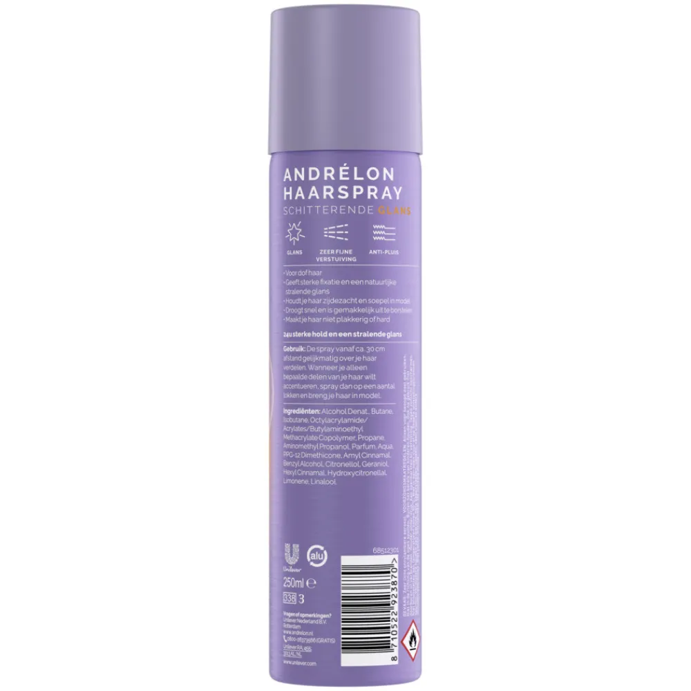 Andrélon 6x Haarspray Schitterende Glans 250 ml
