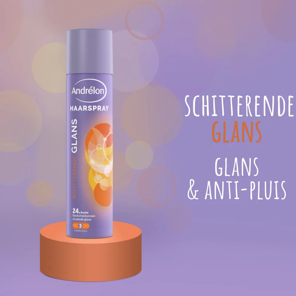 Andrélon 6x Haarspray Schitterende Glans 250 ml
