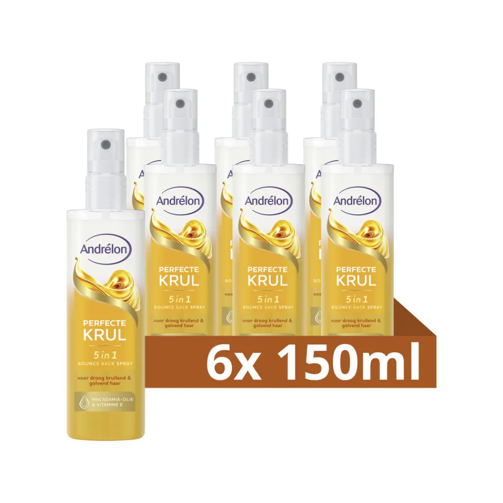 Andrélon 6x 5-in-1 Bounce Back Spray Perfecte Krul 150 ml