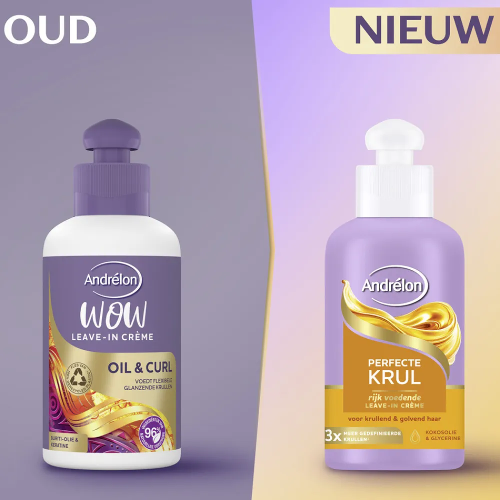 Andrélon 6x Leave-In Creme Perfecte Krul 200 ml