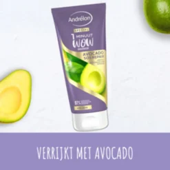 Andrélon 6x 1 Minuut Wow Masker Avocado SOS Repair 180 ml