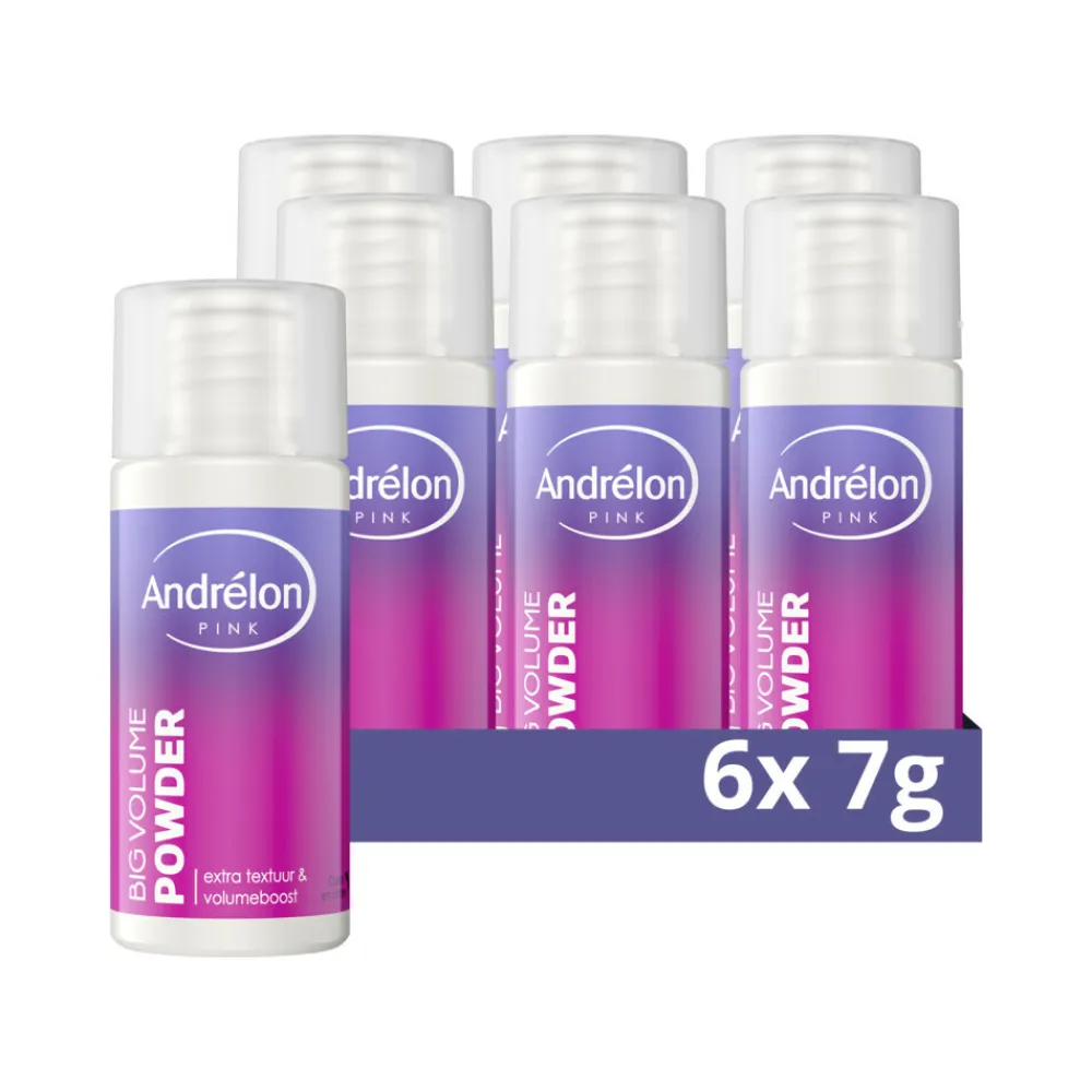 Andrélon 6x Poeder Big Volume 7 gr