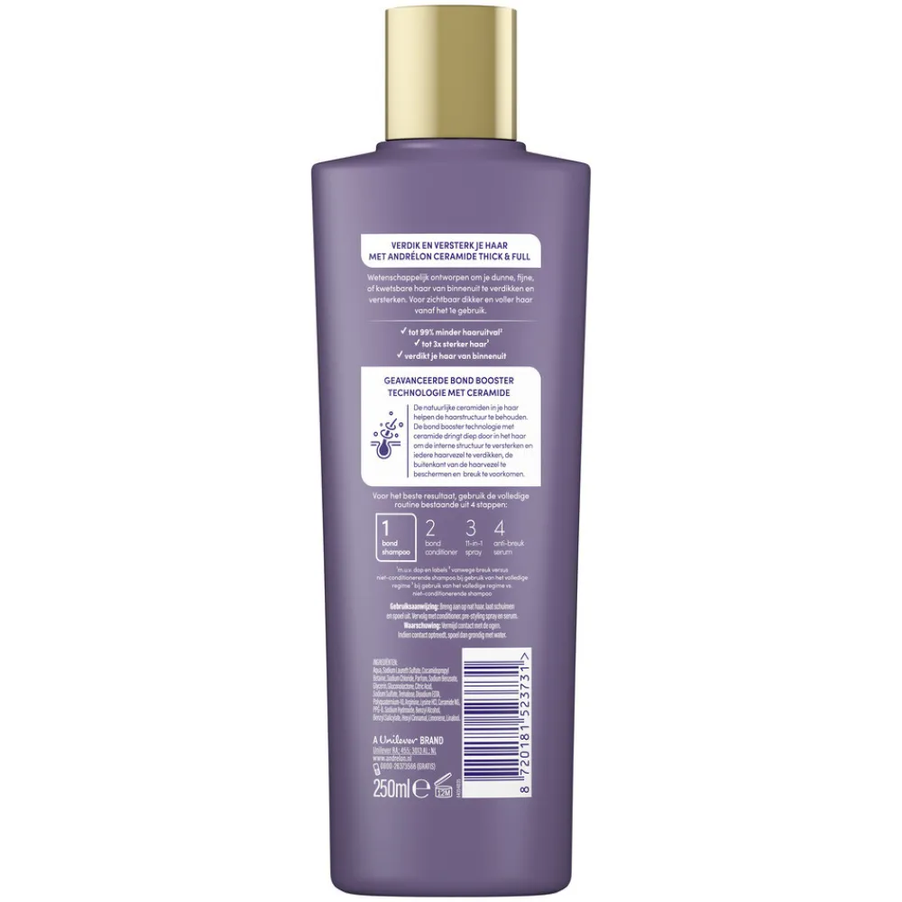 Andrélon 6x Pro-Care Shampoo Ceramide Thick & Full 250 ml