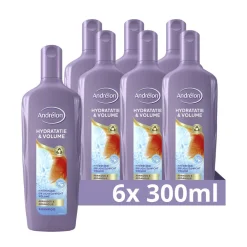 Andrélon 6x Shampoo Hydratatie & Volume 300 ml