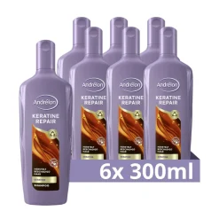 Andrélon 6x Shampoo Keratine Repair 300 ml