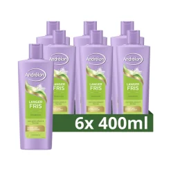 Andrélon 6x Shampoo Langer Fris 400 ml