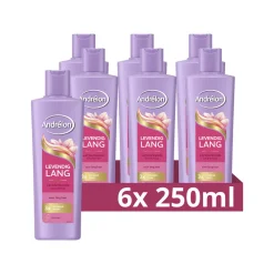 Andrélon 6x Shampoo Levendig Lang 250 ml