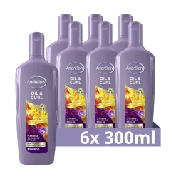 Andrélon 6x Shampoo Oil & Curl 300 ml