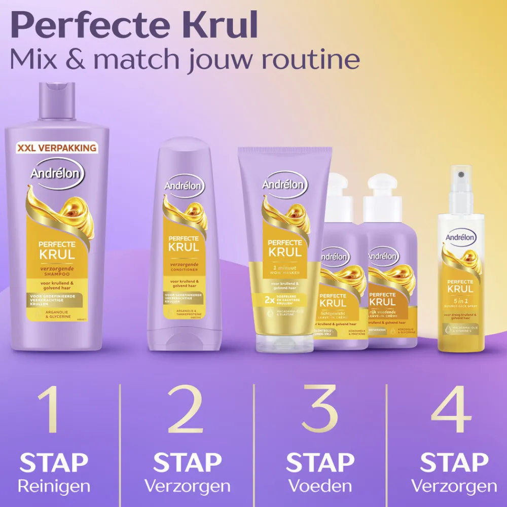 Andrélon 6x Shampoo Perfecte Krul 685 ml