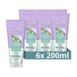 Andrélon 6x Shampoo Scrub Kokos Volume Boost 200 ml