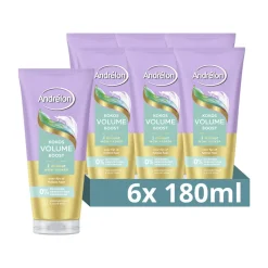 Andrélon 6x WOW Masker Kokos Volume Boost 180 ml