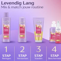 Andrélon 6x WOW Masker Levendig Lang 180 ml