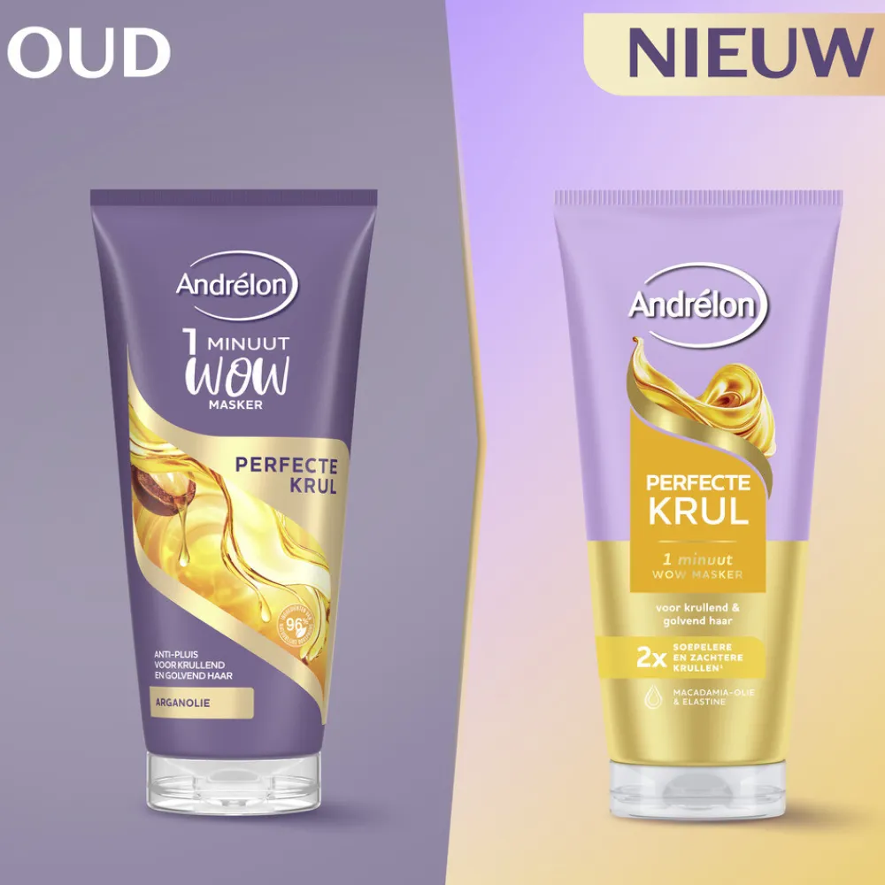 Andrélon 6x WOW Masker Perfecte Krul 180 ml