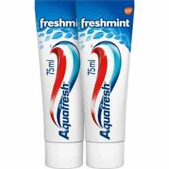Aquafresh 6x Tandpasta Freshmint 3in1 Gezonde Tanden 2 x 75 ml