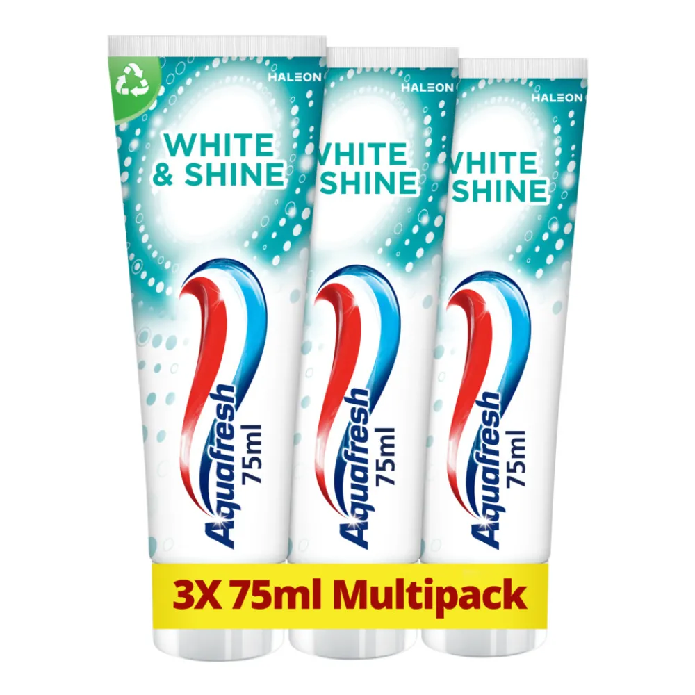 Aquafresh 6x Tandpasta White & Shine 3 stuks