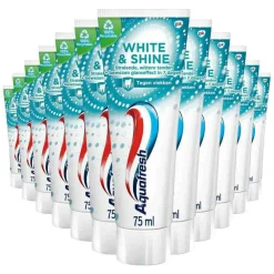 Aquafresh 12x Tandpasta White & Shine 75 ml