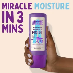 Aussie 6x Haarmasker 3 Minute Miracle Moisture Intensieve Vegan Haarverzorging 225 ml