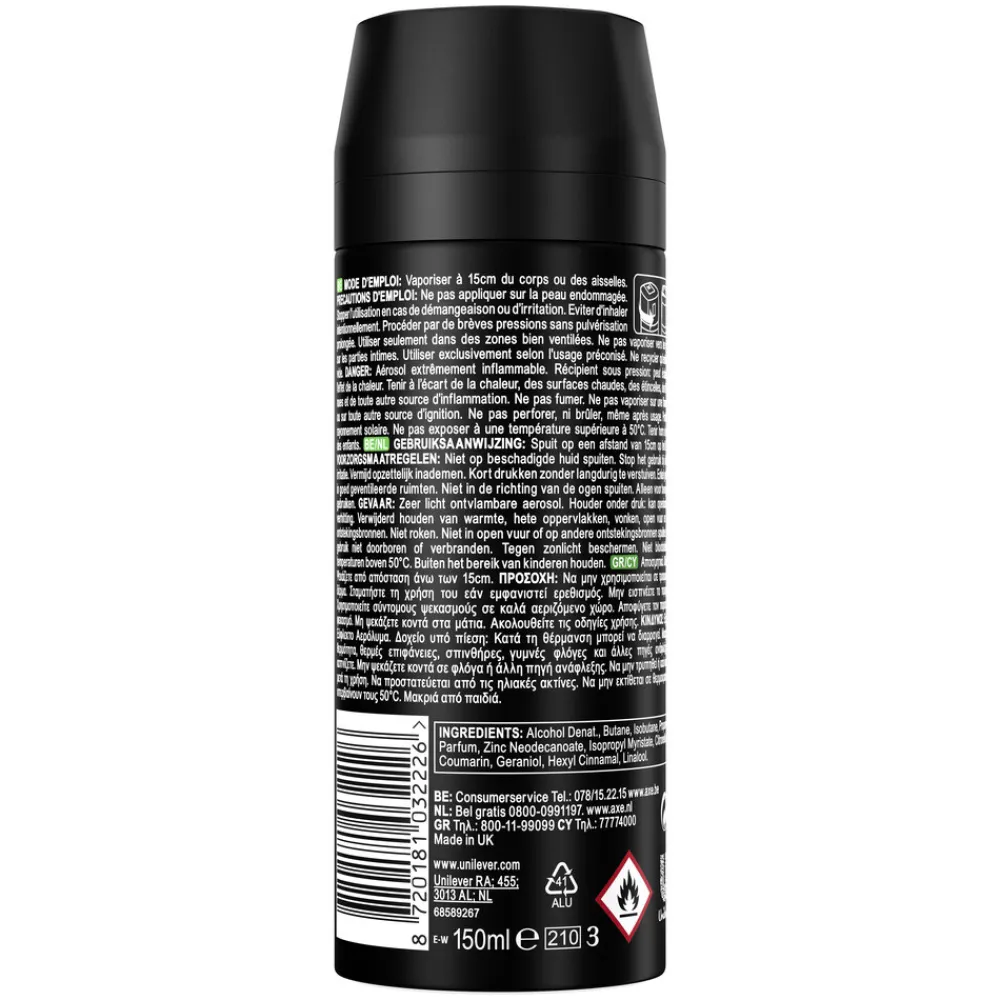 Axe 6x Deodorant Bodyspray Africa 150 ml