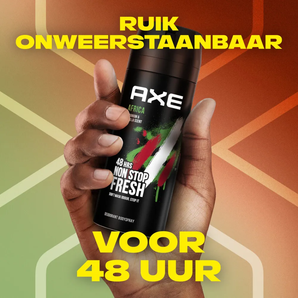 Axe 6x Deodorant Bodyspray Africa 150 ml
