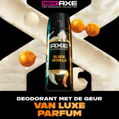 Axe 6x Deodorant Bodyspray Black Vanilla 150 ml
