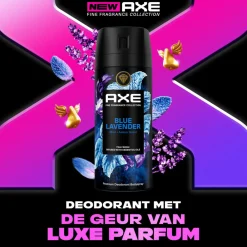 Axe 6x Deodorant Bodyspray Blue Lavender 150 ml