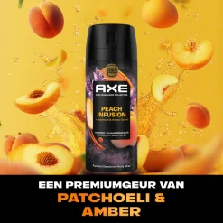 Axe 6x Deodorant Bodyspray Peach Infusion 150 ml