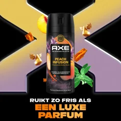 Axe 6x Deodorant Bodyspray Peach Infusion 150 ml