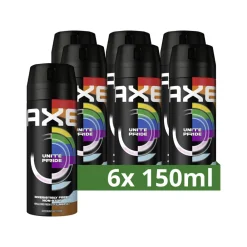 Axe 6x Deodorant Bodyspray Unite 150 ml