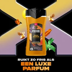 Axe 6x Douchegel Peach Infusion 225 ml