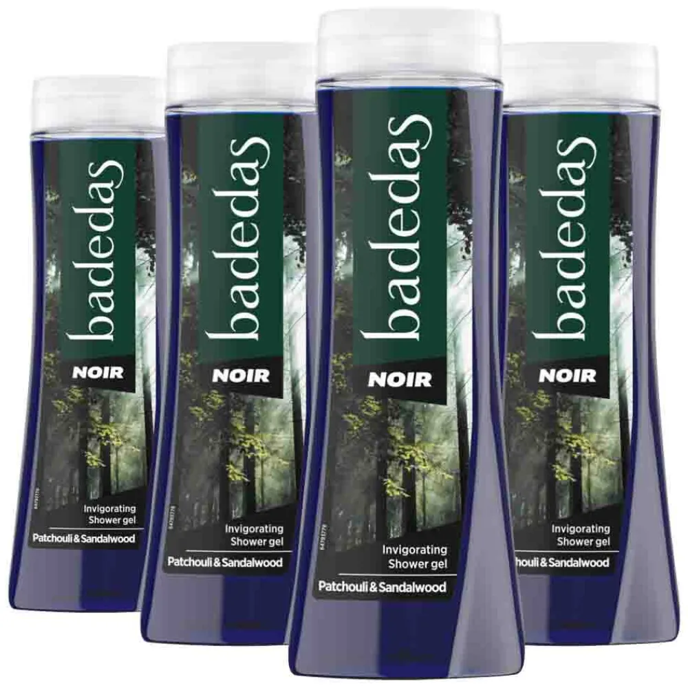 Badedas 4x Douche Noir 600 ml