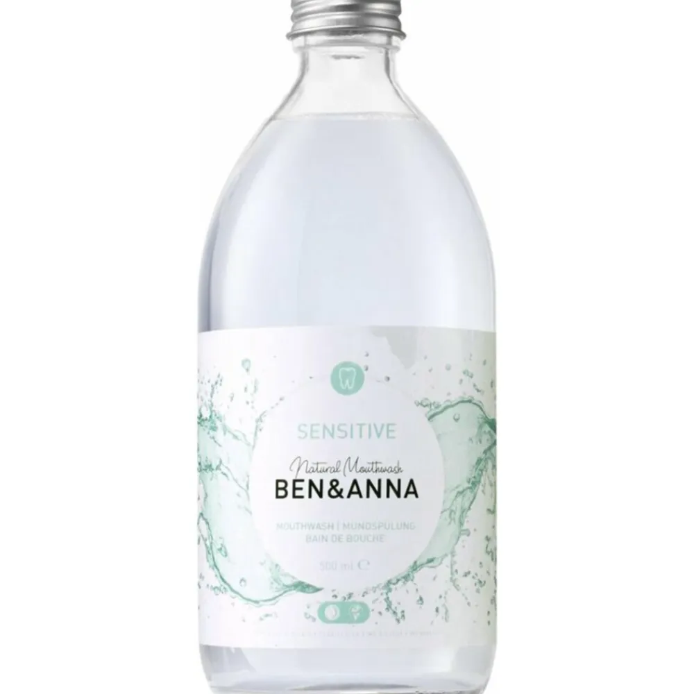 Ben & Anna 2x Mondwater Sensitive 500 ml