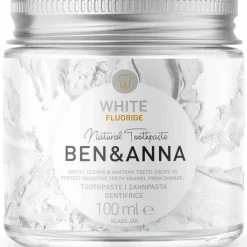 Ben & Anna 3x Tandpasta met Fluoride Whitening 100 gr
