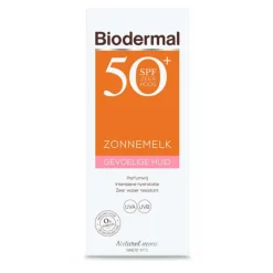 Biodermal 2x Gevoelige Huid Zonnemelk SPF 50+ 200 ml