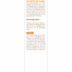 Biodermal 3x Gevoelige Huid Zonnecrème Gezicht SPF 50+ 50 ml
