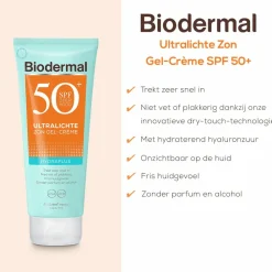 Biodermal 2x Sun Body Gel Cream SPF 50+ 200 ml