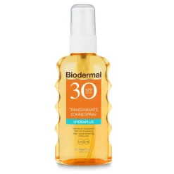 Biodermal 2x Zonnespray Transparant SPF 30 175 ml