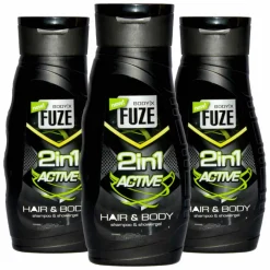 Body-X 3x Fuze Douchegel Hair & Body Active 300 ml