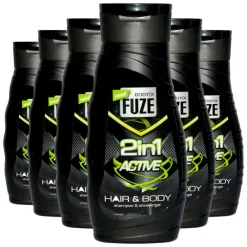 Body-X 6x Fuze Douchegel Hair & Body Active 300 ml