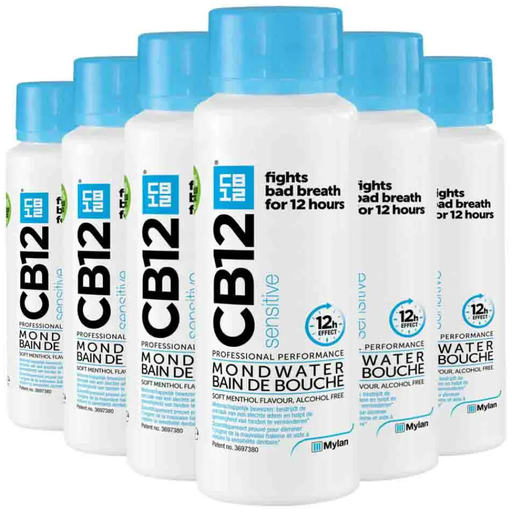 CB12 6x Mondwater Sensitive 250 ml