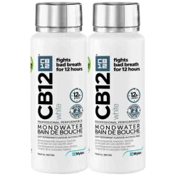 CB12 2x Mondwater White 250 ml