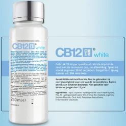 CB12 2x Mondwater White 250 ml