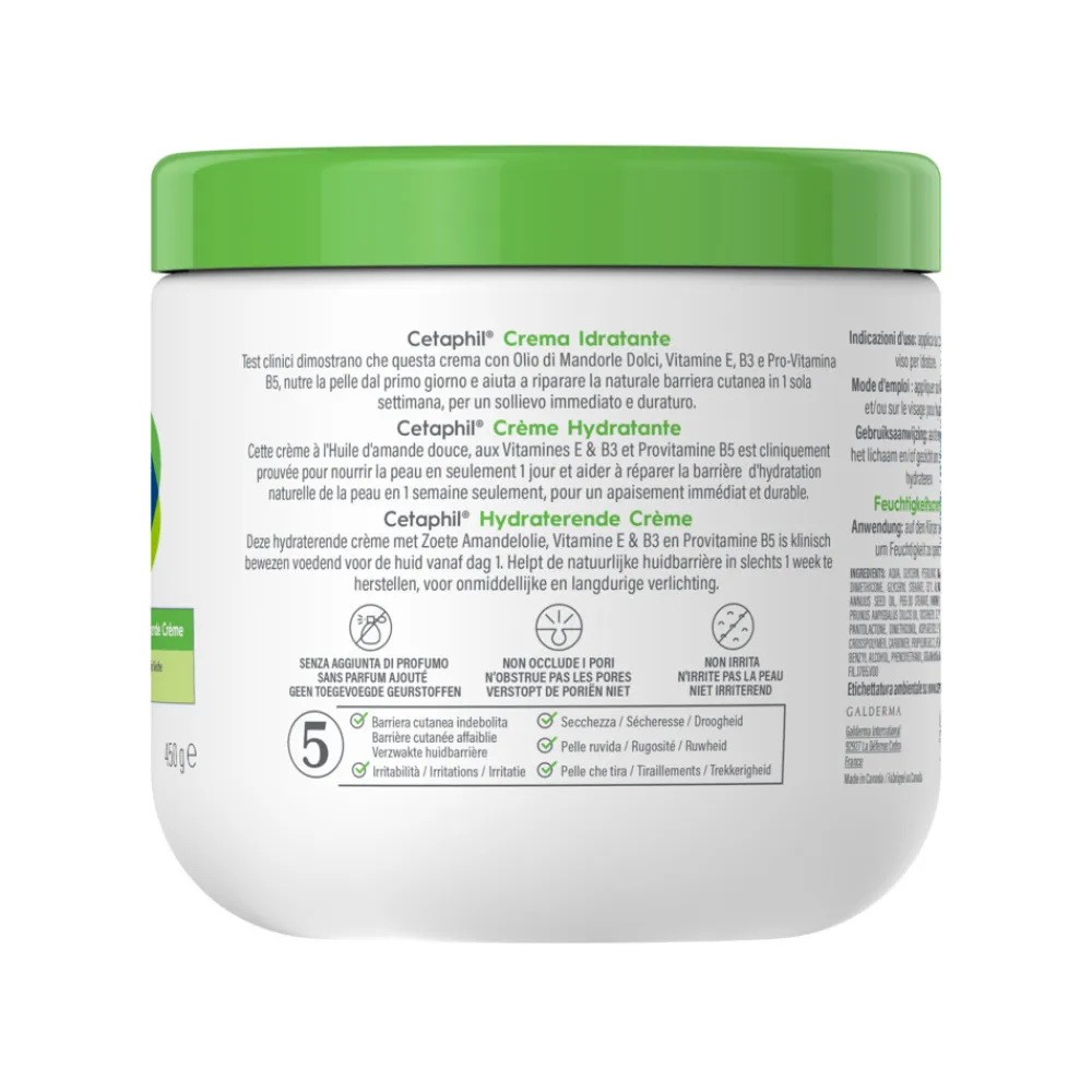 Cetaphil 2x Hydraterende Crème 450 gr