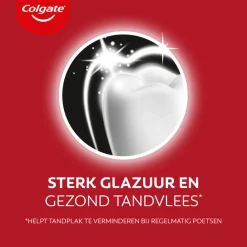 Colgate 12x Tandpasta Max White Active Charcoal 75 ml