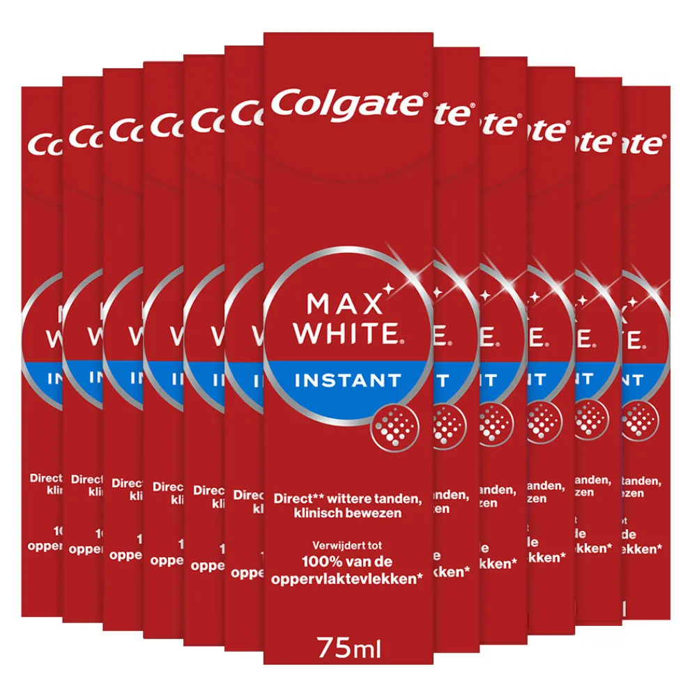 Colgate 12x Tandpasta Max White Optic 75 ml